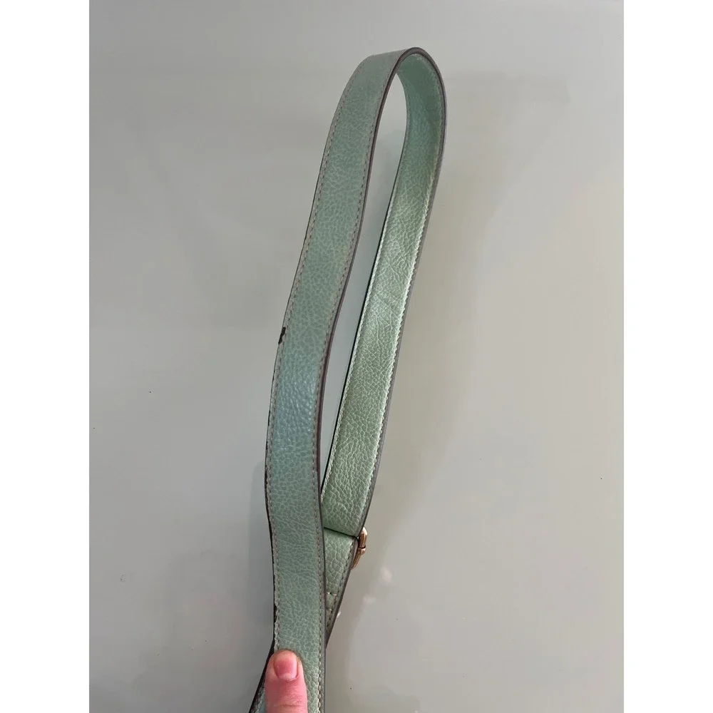 b.o.c. Born Concept Light Green Pebbled Faux Leather Crossbody Bag Purse